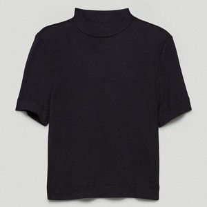 Babaton Gonzalo T-Shirt - Ribbed mock-neck t-shirt
